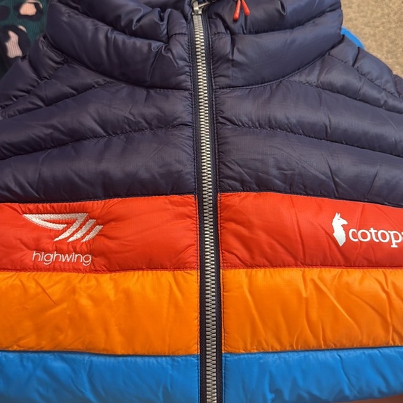 Cotopaxi Men’s Fuego Down Vest Sz M Cinder Stripes Sz M - Picture 5 of 5